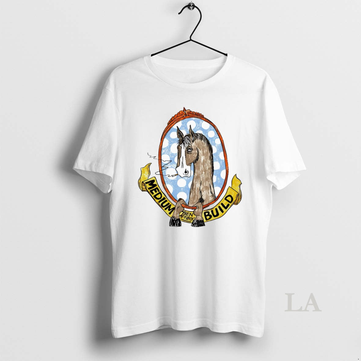 Original Medium Build Horse No Shoulders T-Shirts