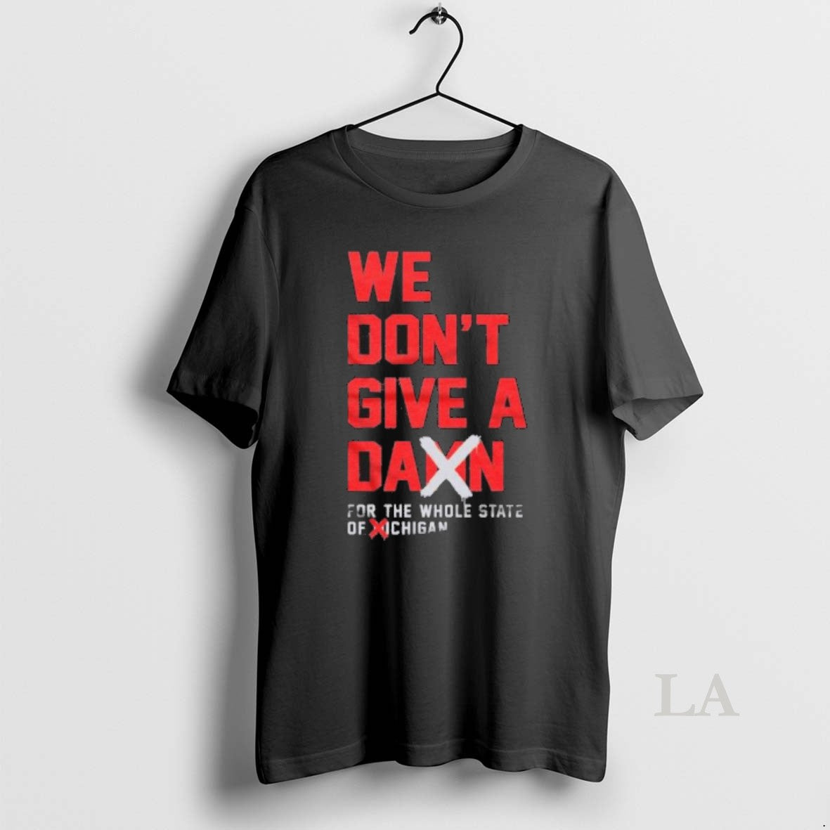 Original Osu We Dont Give Damn Whole State Michigan T-Shirts