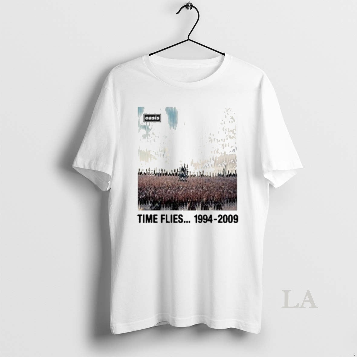 Original Oasis Time Flies 1994 2009 T-Shirts