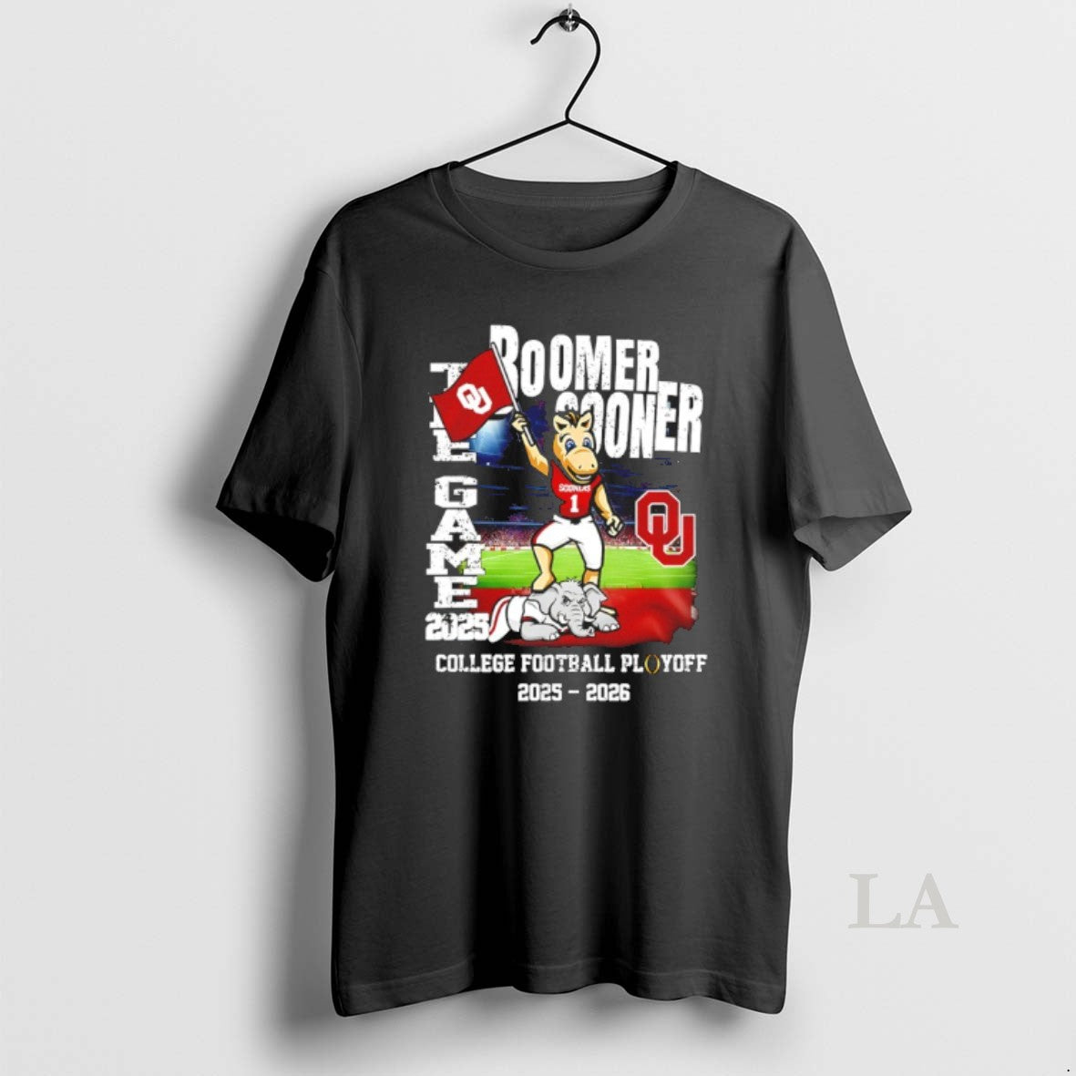 Original Oklahoma Sooners Boomer Sooner Game 2025 26 Cfp Beat Alabama T-Shirts