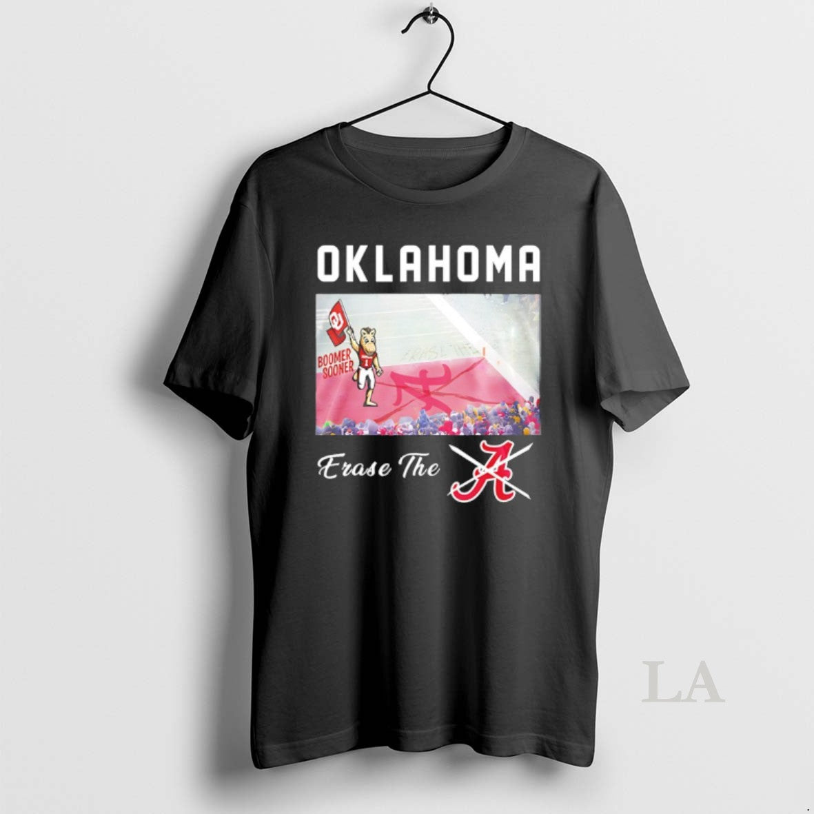 Original Oklahoma Sooners Erase Not Alabama T-Shirts