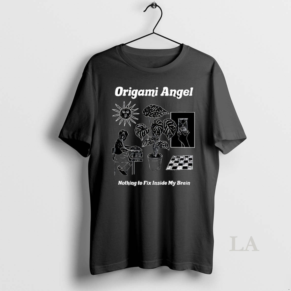 Original Origami Angel Nothing Fix Inside My Brain T-Shirts