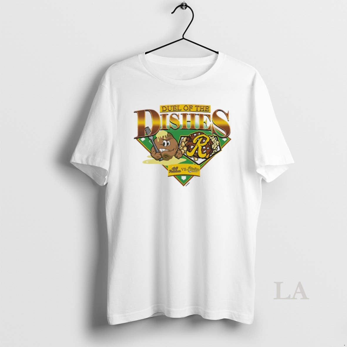 Original Rochester Plates Duel Dishes Logo T-Shirts