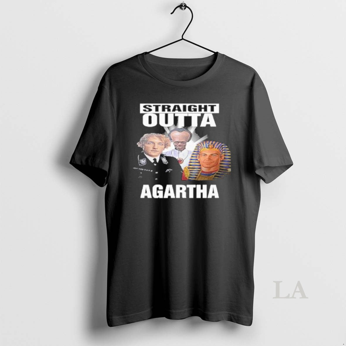 Original Straight Outta Agartha History Conspiracy Ancient Civilization Parody T-Shirts