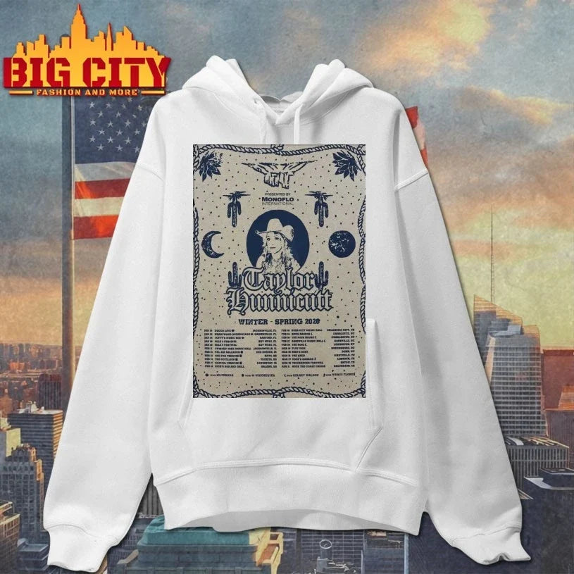 Original Taylor Hunnicutt Winter Spring Tour 2026 Poster T-Shirt