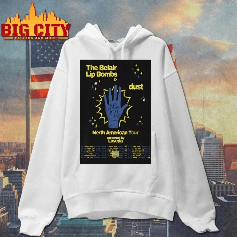 Original The Belair Lip Bombs Tour North American 2026 Poster T-Shirt