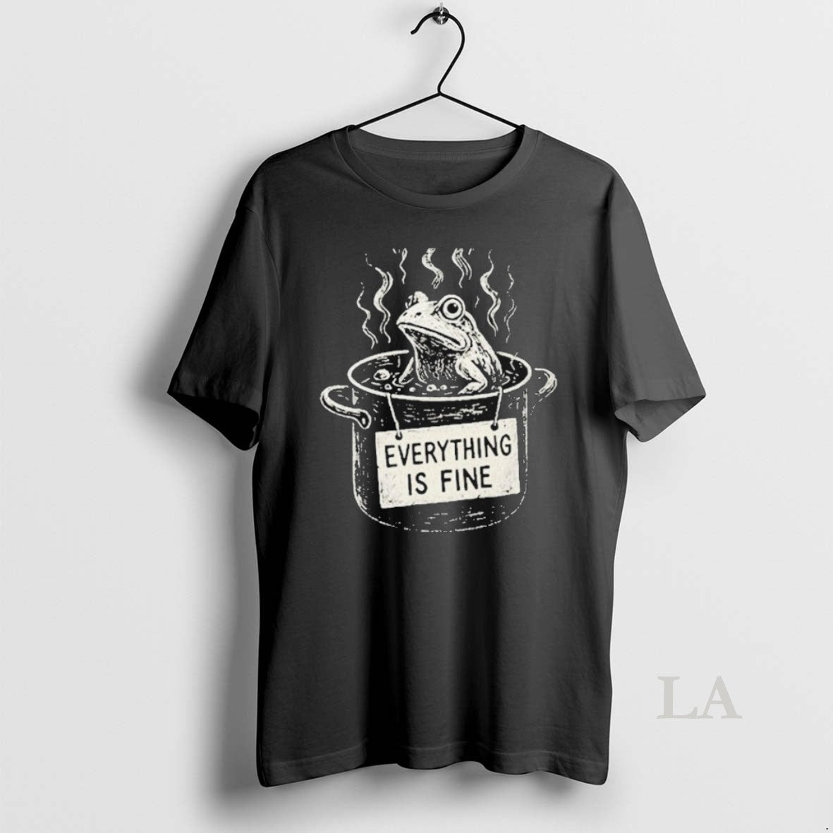 Original Boiling Frog Everything Is Fine T-Shirts