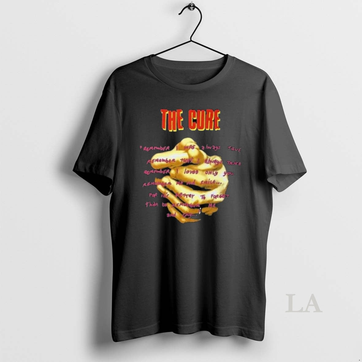 Original The Cure Praying Hands Treasure Lyric Long Sleve
