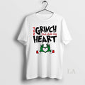 Original Grinch That Stole My Heart Couple Matching T-Shirts