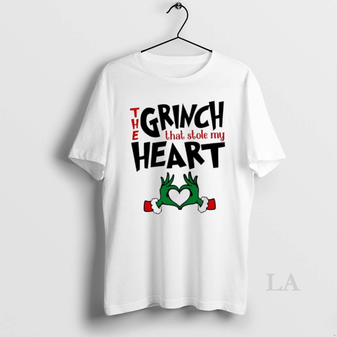 Original Grinch That Stole My Heart Couple Matching T-Shirts