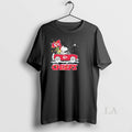 Original Peanuts X Kansas City Chiefs Driving Car T-Shirts
