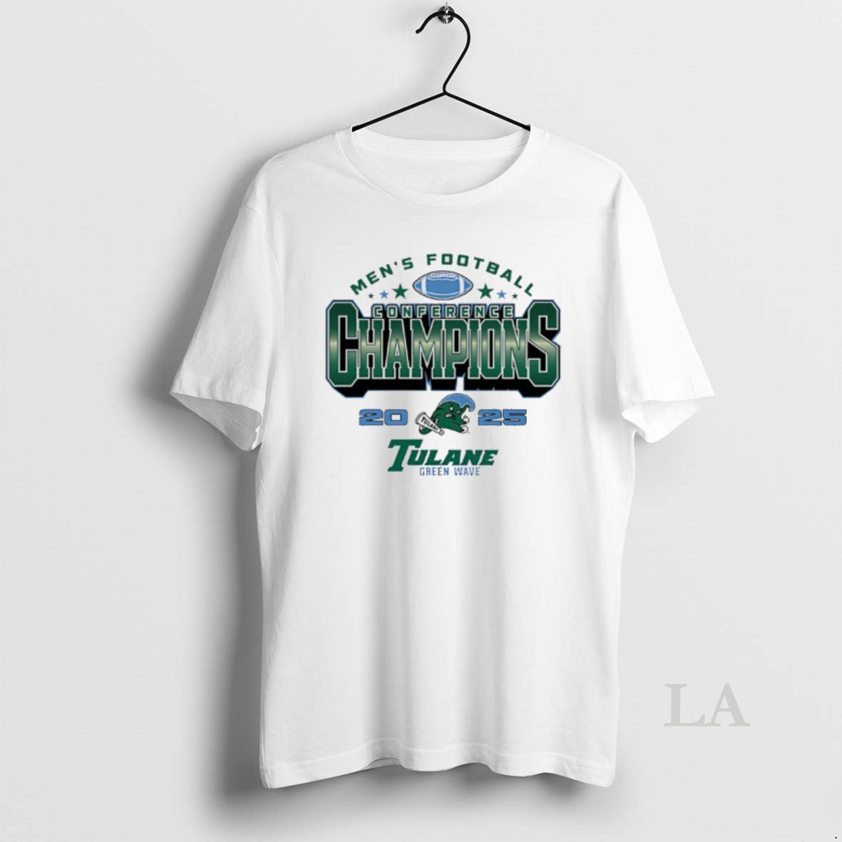 Original Tulane Green Wave 2025 Football Conference Champions T-Shirts