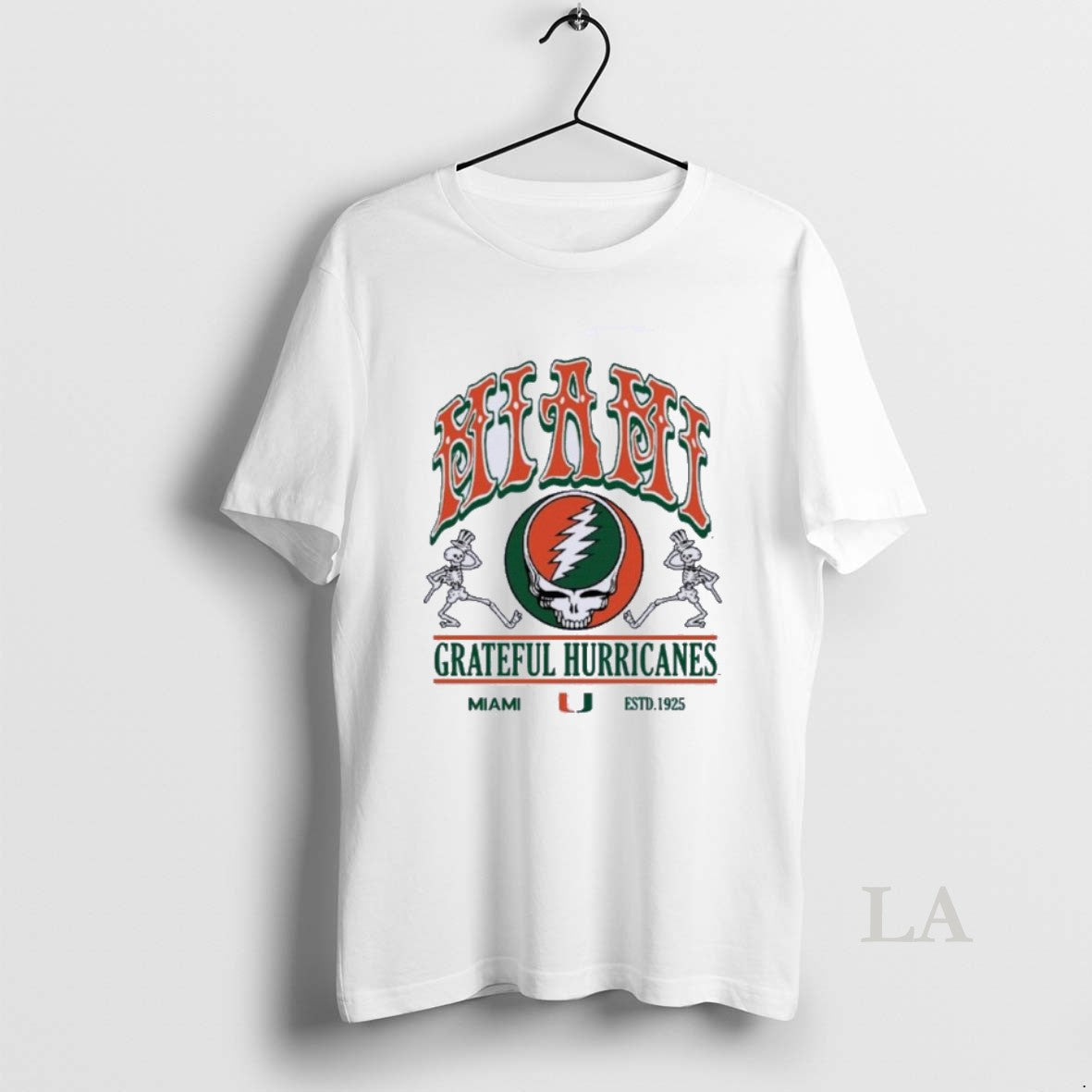 Original University Miami X Grateful Hurricanes T-Shirts