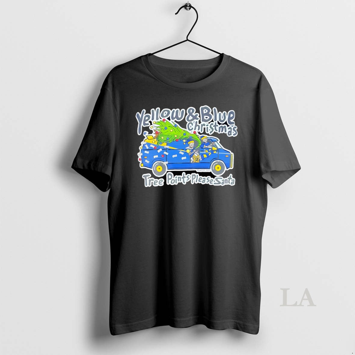 Original Wawf Tree Point Please Santa T-Shirts