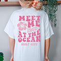 Beach Shirt 2 Sides Coconut Girl Words Back Beachy Shirt Beach Coverup Y2K Retro Beach Surf City T-Shirts