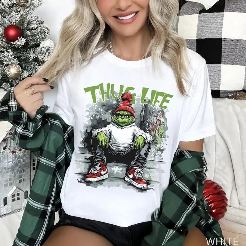 Thug Life G!Nchmas Shirt G!Nchmas Shirt G!Nchmasmas Shirt Shirt Merry G!Nchmas Shirt Xmas Shirt T-Shirts