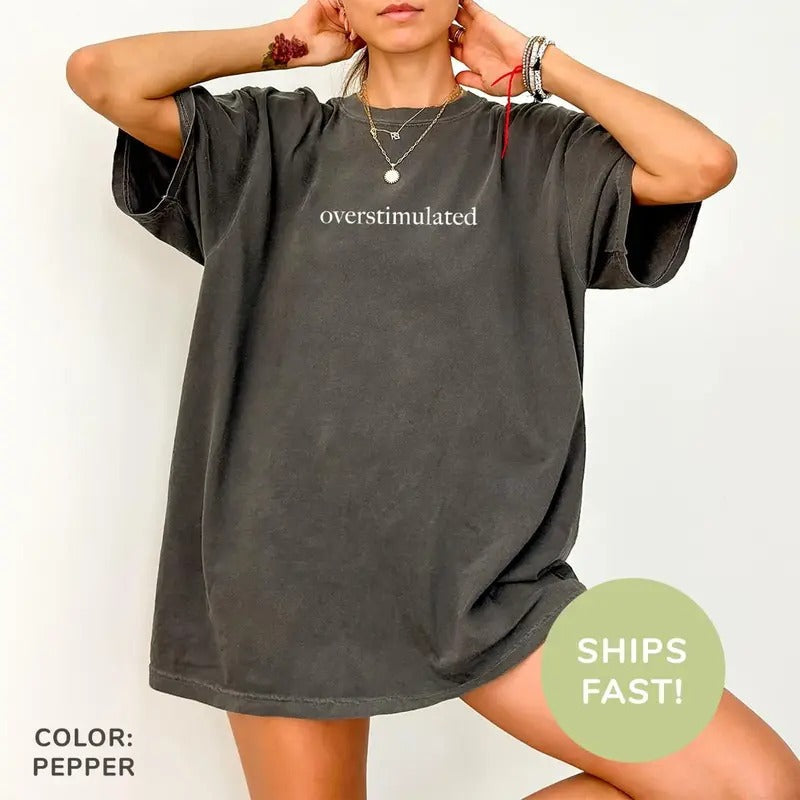 Overstimulated Cowb0y Fr0g Shirt Weirdcore Gen Z Shirt Weird Stuff Funny Cotton Top T-Shirts