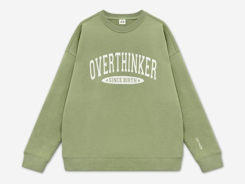Overthinker Since Birth DRG Classic Cotton T-Shirts