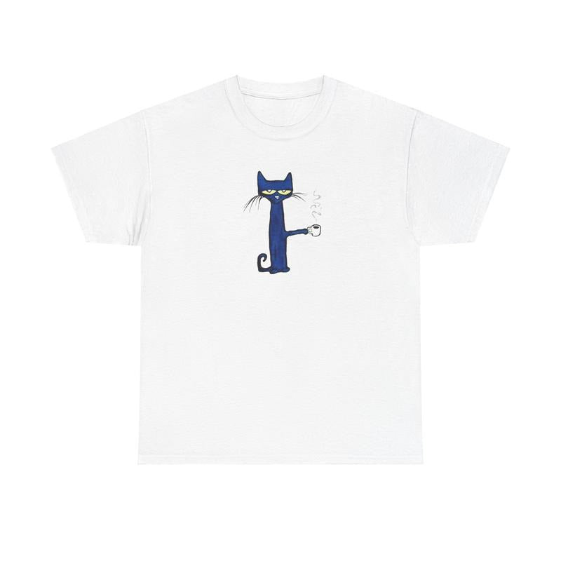 PETE CAT COFFEE SHIRT T-Shirts