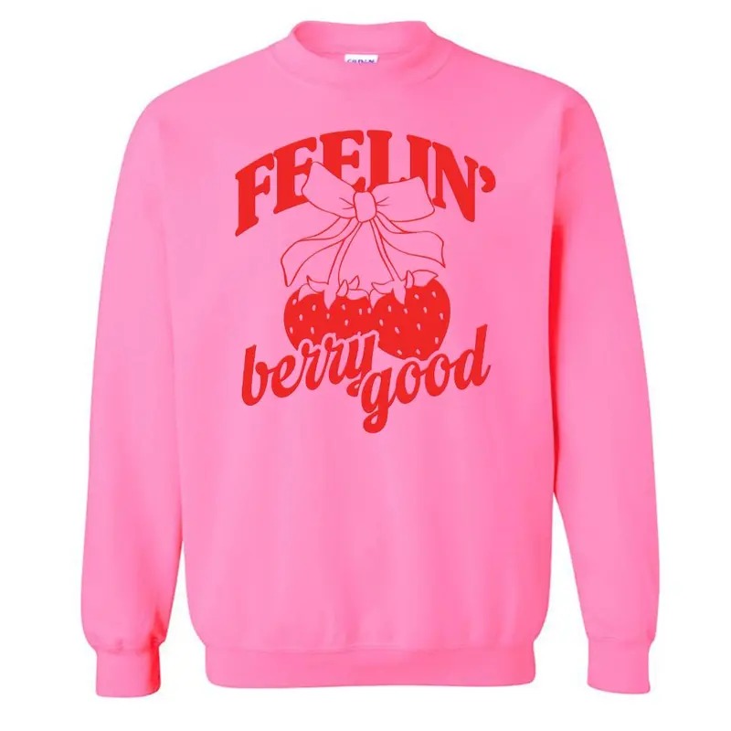 PUFF 'Berries & Bows' Lightweight T-Shirts