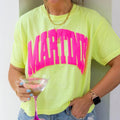 PUFF 'MARTINIS' Boxy T-Shirts