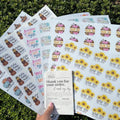 Packaging Sticker Business Pack T-Shirts