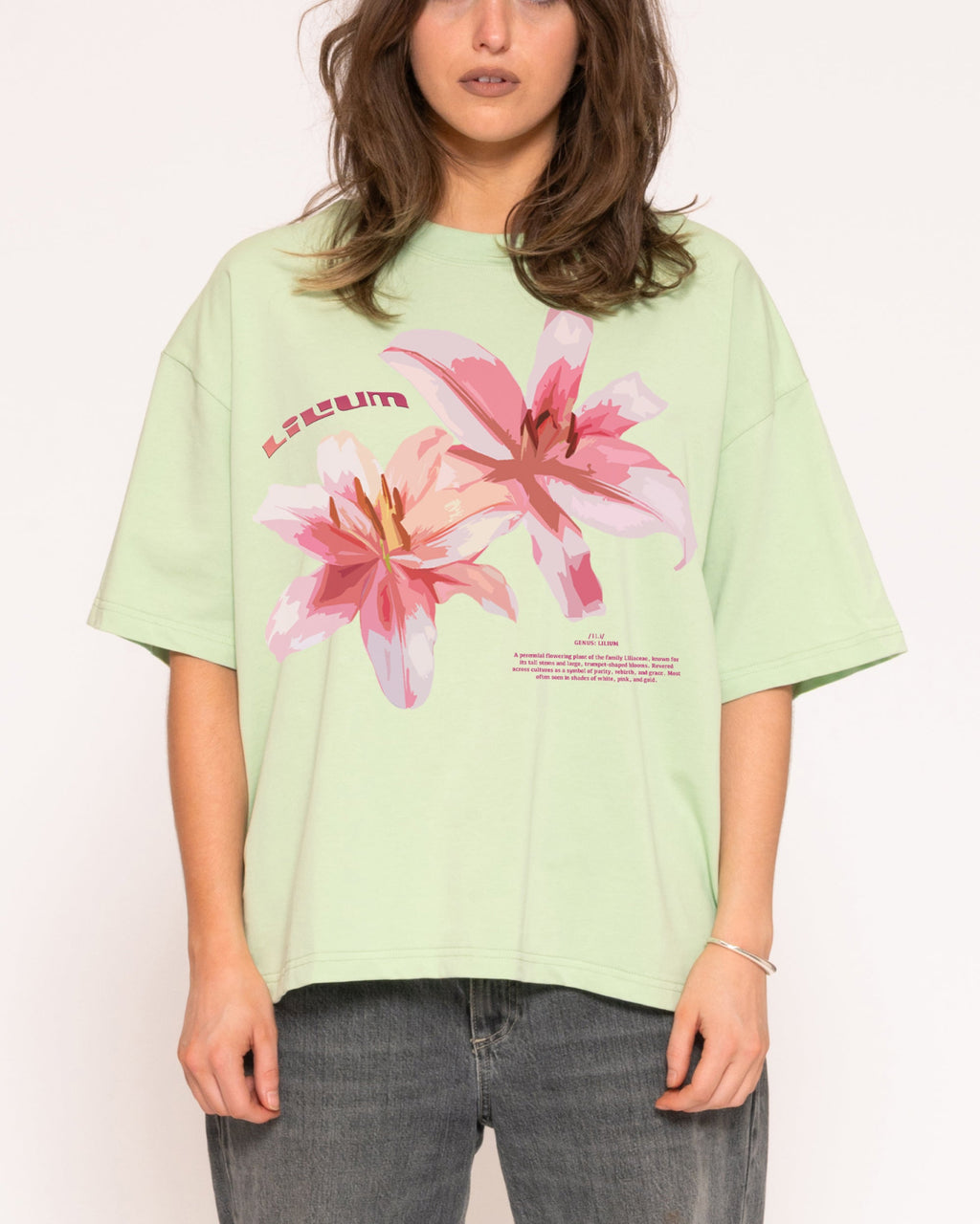 Lilium Boxy Crop Tee