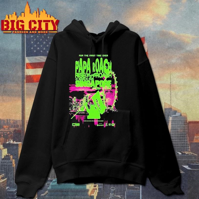 Papa Roach Mar 31 2026 Singapore Expo Shirt