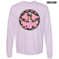Pastel Jack O Lantern Happy Face Long Sleeve Comfort Colors 'NLB' T-Shirts