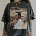 Pedro Pascal Roman Empire Comfort Colors Y2K 90s Retro Movies Bootleg Celebrity Crush Soft Fit Cotton Top T-Shirts