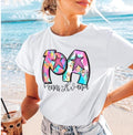 Pennsylvania Neon Splash DTF Transfers THIS IS NOT SHIRT T-Shirts