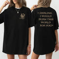 Persephone Hades Shirt Persephone'S Pomegranate Dark Light Academia Shirt Greek Mythology Booktok Bookish T-Shirts