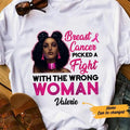 Personalized BWA Breast Cancer Picked Fight AG101 26O57 T-Shirts