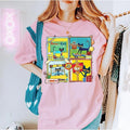 Pet.E Cat School Shirt Kindergarten Shirt Preschool Teacher Shirt Pet.E Cat Children Book 'S Good Day Teach Tiny T-Shirts