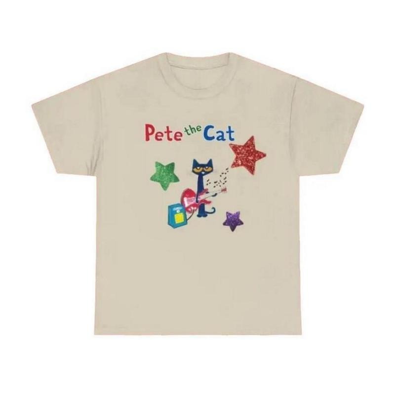 Pete Cat Shirt Memories Shirt BoyFriends Cat Lovers Menswear Womenswear Streetwear T-Shirts