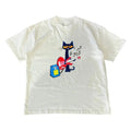 Pete Cat Playing Guitar Shirt Baby Shirt Y2k Menswear Top Streetwear Party'S Shirt T-Shirts