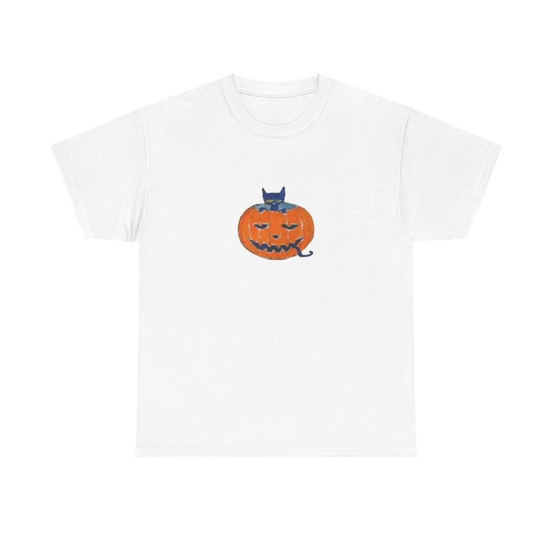 Pete Cat Pumpkin Fall Shirt T-Shirts