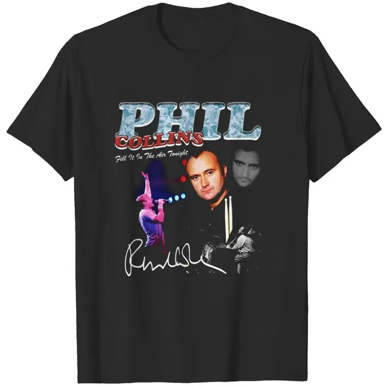 Phil Collins Cotton All Size T-Shirts