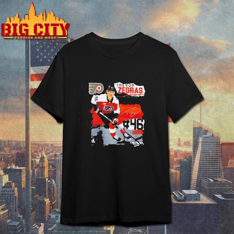 Philadelphia Flyers Trevor Zegras Fresh Ice Shirt