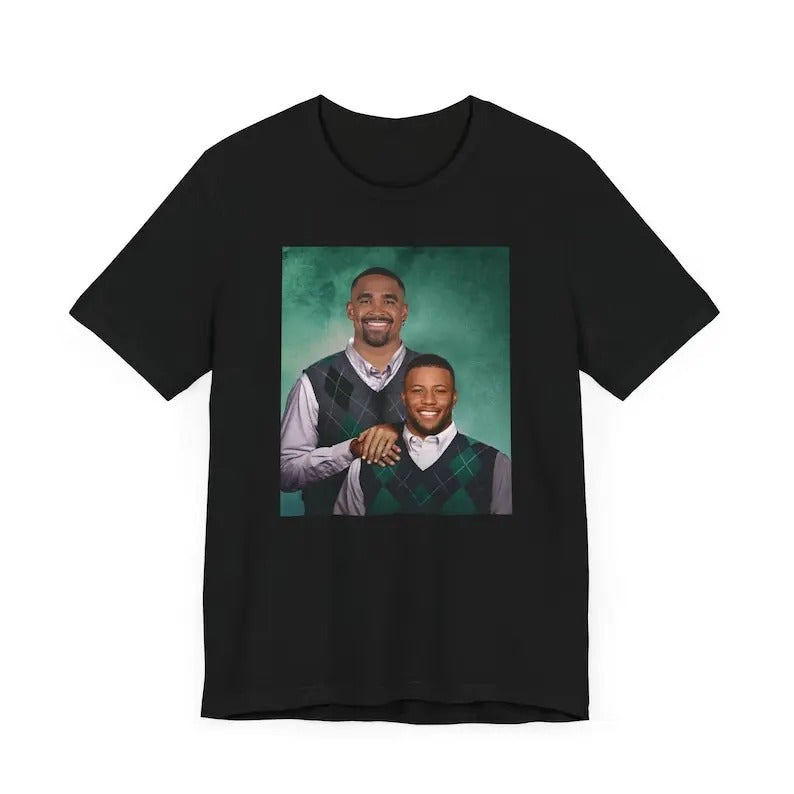 Philadelphia Football Jalen Hurts Saquon Barkley Step Brothers Poster Funny T-Shirts