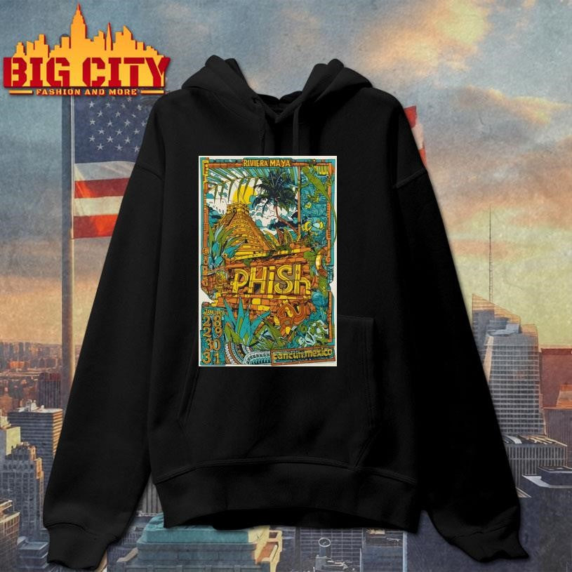 Phish Jan 28-31 2026 Riviera Maya Mexico Poster Shirt