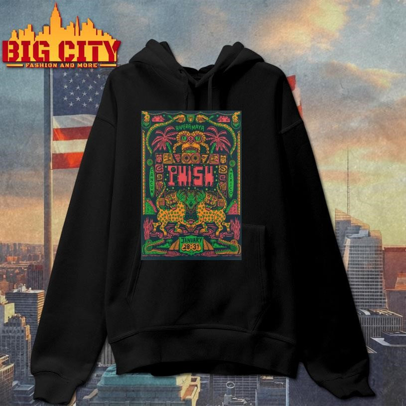 Phish Riviera Maya Mexico 2026 Poster Shirt