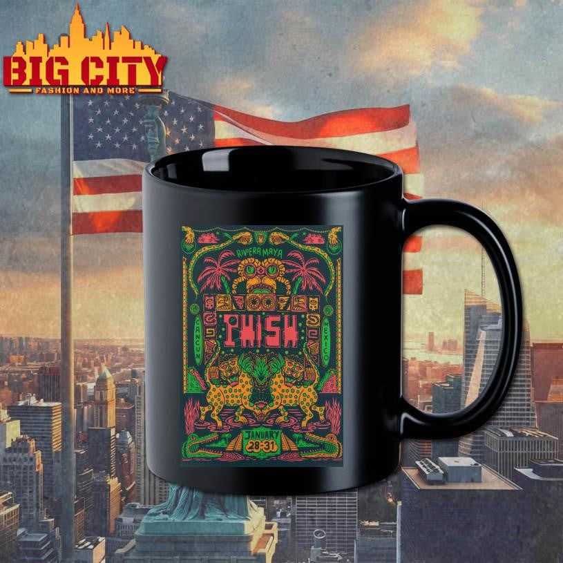 Phish Riviera Maya Mexico 2026 Poster Shirt
