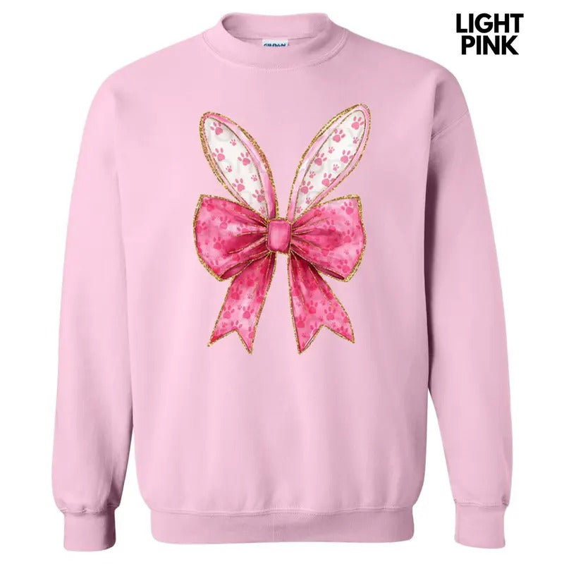 Pink Bunny Ear Bow T-Shirts