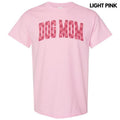 Pink Checker Dog Mom Gildan Short Sleeve T-Shirts