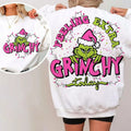 Pink Feeling Extra Grincy Today Shirt Pink Grinc Retro Shirt Sublimation T-Shirts
