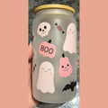 Pink Ghost Frosted Libby Glass T-Shirts