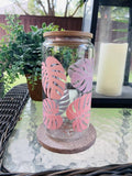 Pink Monstera Libby Glass T-Shirts