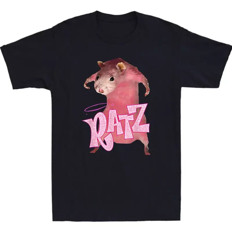 Pink Ratz Mouse Funny Pink Rat Meme Shirt T-Shirts