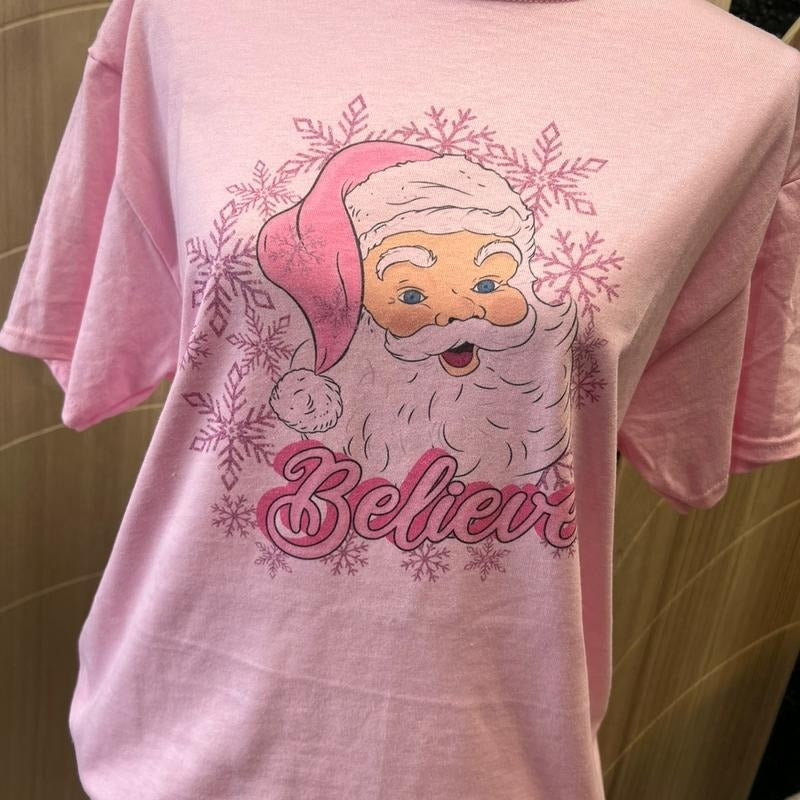Pink Santa T-Shirts
